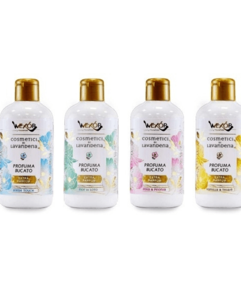4 x 250 ML Wexor Cosmetici wasparfum set